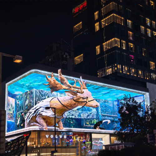 LED Display Screen Solution For 3D