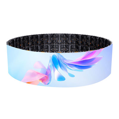 Curved 3D LED module